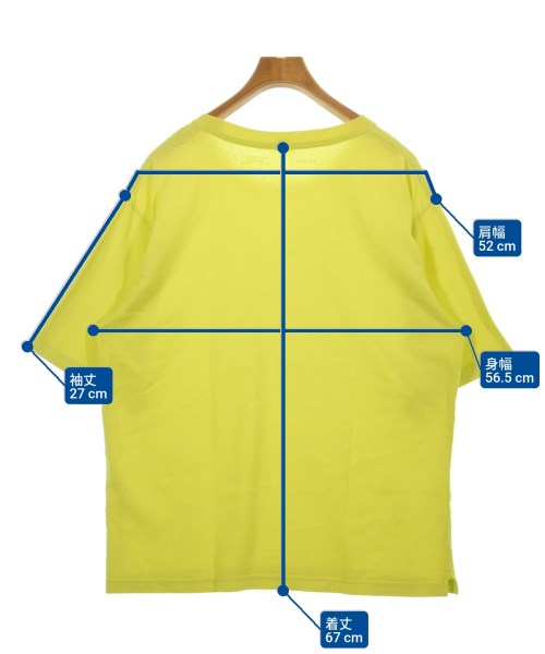 VAINL ARCHIVE（ヴァイナルアーカイブ）Tシャツ・カットソー 黄 サイズ:-(M位) メンズ/2200610919138
