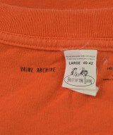 VAINL ARCHIVE（ヴァイナルアーカイブ）Tシャツ・カットソー オレンジ サイズ:L メンズ/2200610701092