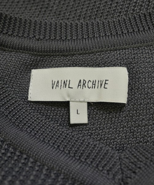 VAINL ARCHIVE（ヴァイナルアーカイブ）ニット・セーター グレー サイズ:L メンズ/2200611515025