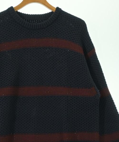 VAINL ARCHIVE（ヴァイナルアーカイブ）ニット・セーター 紺 サイズ:L メンズ/2200611515049