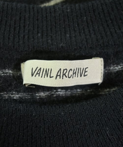 VAINL ARCHIVE（ヴァイナルアーカイブ）ニット・セーター 黒 サイズ:M メンズ/2200602855109