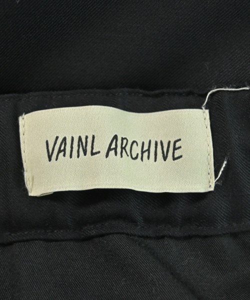 VAINL ARCHIVE（ヴァイナルアーカイブ）スラックス 黒 サイズ:M メンズ/2200607831030