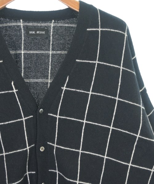 VAINL ARCHIVE（ヴァイナルアーカイブ）カーディガン 黒 サイズ:L メンズ/2200680675071