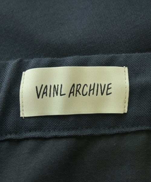 VAINL ARCHIVE（ヴァイナルアーカイブ）スラックス 紺 サイズ:L メンズ/2200680675118