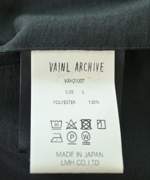 VAINL ARCHIVE（ヴァイナルアーカイブ）スラックス 黒 サイズ:L メンズ/2200680675132