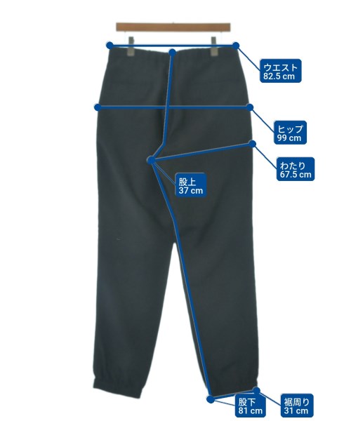 VAINL ARCHIVE（ヴァイナルアーカイブ）スラックス 黒 サイズ:L メンズ/2200680675132