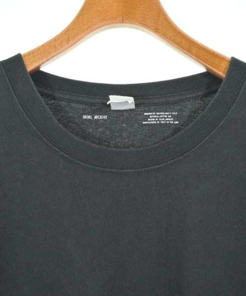 VAINL ARCHIVE（ヴァイナルアーカイブ）Tシャツ・カットソー 黒 サイズ:L メンズ/2200699032070