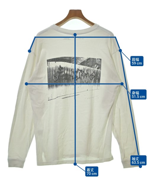 VAINL ARCHIVE（ヴァイナルアーカイブ）Tシャツ・カットソー 白 サイズ:M メンズ/2200699511124