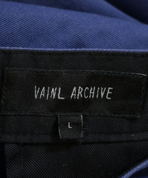 VAINL ARCHIVE（ヴァイナルアーカイブ）チノパン 青 サイズ:L メンズ/2200662277033