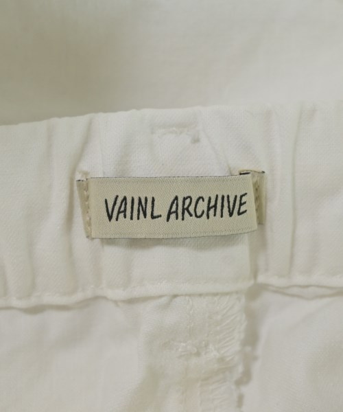 VAINL ARCHIVE（ヴァイナルアーカイブ）クロップドパンツ 白 サイズ:L メンズ/2200712874014