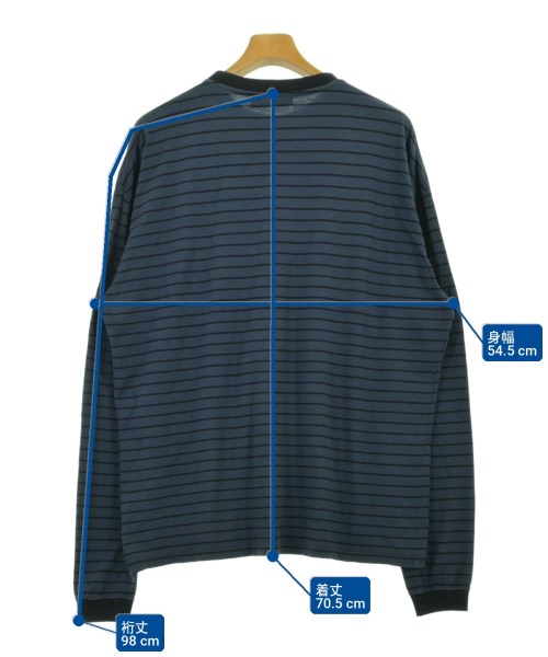 VAINL ARCHIVE（ヴァイナルアーカイブ）Tシャツ・カットソー 紺 サイズ:L メンズ/2200716238119