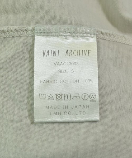 VAINL ARCHIVE（ヴァイナルアーカイブ）Tシャツ・カットソー グレー サイズ:S メンズ/2200716238126