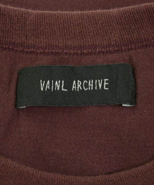 VAINL ARCHIVE（ヴァイナルアーカイブ）Tシャツ・カットソー 赤 サイズ:M メンズ/2200716238133
