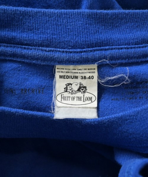 VAINL ARCHIVE（ヴァイナルアーカイブ）Tシャツ・カットソー 青 サイズ:M メンズ/2200716238171