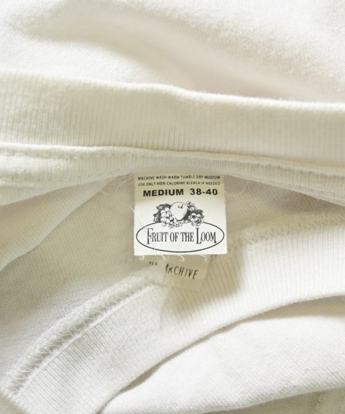 VAINL ARCHIVE（ヴァイナルアーカイブ）Tシャツ・カットソー 白 サイズ:M メンズ/2200716238195