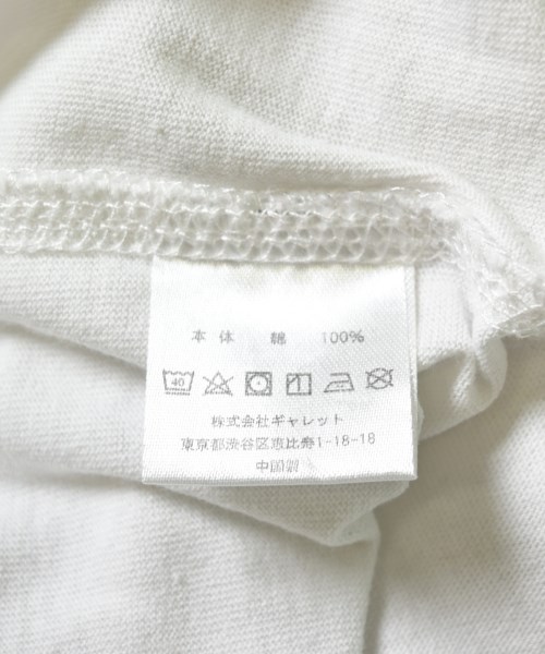 VAINL ARCHIVE（ヴァイナルアーカイブ）Tシャツ・カットソー 白 サイズ:M メンズ/2200716238201