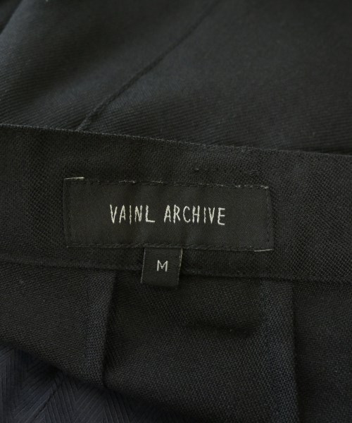 VAINL ARCHIVE（ヴァイナルアーカイブ）スラックス 黒 サイズ:M メンズ/2200718465117