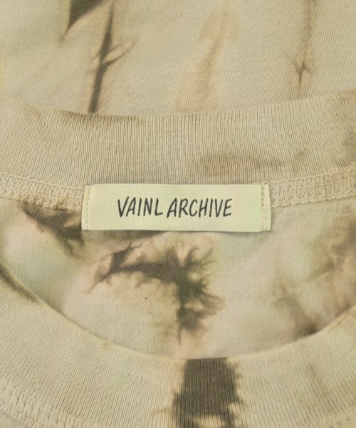 VAINL ARCHIVE（ヴァイナルアーカイブ）Tシャツ・カットソー 茶 サイズ:L メンズ/2200718813109