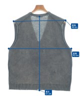 VAINL ARCHIVE（ヴァイナルアーカイブ）ベスト グレー サイズ:M メンズ/2200651252027