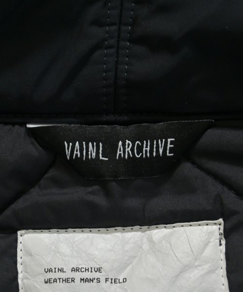 VAINL ARCHIVE（ヴァイナルアーカイブ）ダウンジャケット/ダウンベスト 黒 サイズ:M メンズ/2200653869018