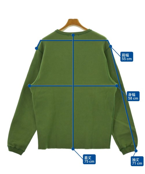 VAINL ARCHIVE（ヴァイナルアーカイブ）スウェット 緑 サイズ:M メンズ/2200654576038