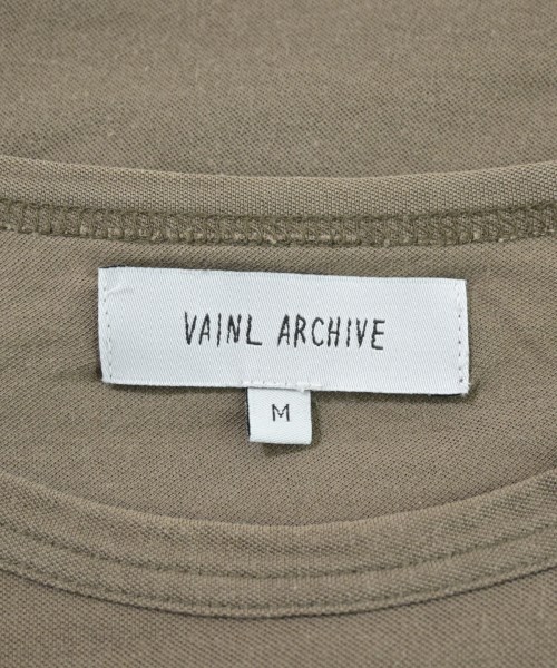 VAINL ARCHIVE（ヴァイナルアーカイブ）Tシャツ・カットソー カーキ サイズ:M メンズ/2200662161035