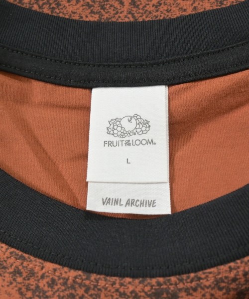 VAINL ARCHIVE（ヴァイナルアーカイブ）Tシャツ・カットソー 茶 サイズ:L メンズ/2200665360084