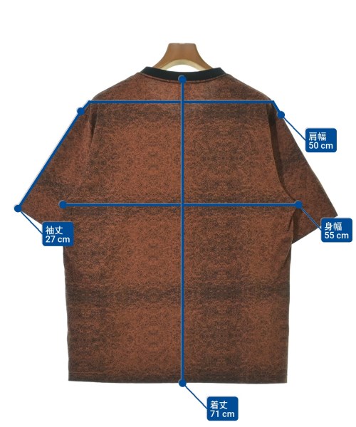 VAINL ARCHIVE（ヴァイナルアーカイブ）Tシャツ・カットソー 茶 サイズ:L メンズ/2200672253164