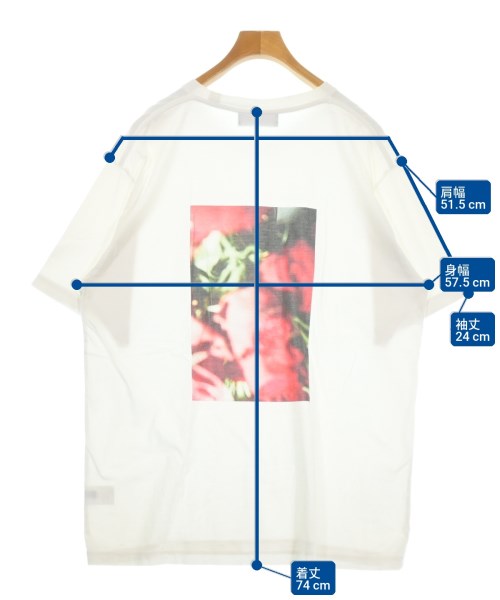 VAINL ARCHIVE（ヴァイナルアーカイブ）Tシャツ・カットソー 白 サイズ:L メンズ/2200722304334