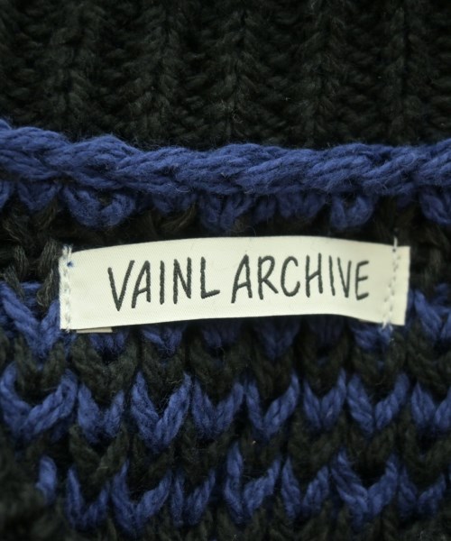VAINL ARCHIVE（ヴァイナルアーカイブ）ニット・セーター 青 サイズ:M メンズ/2200728686021