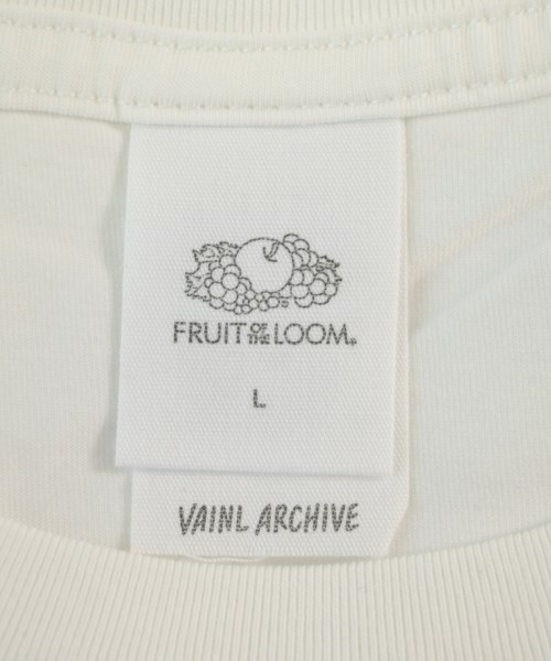 VAINL ARCHIVE（ヴァイナルアーカイブ）Tシャツ・カットソー 白 サイズ:L メンズ/2200685284049