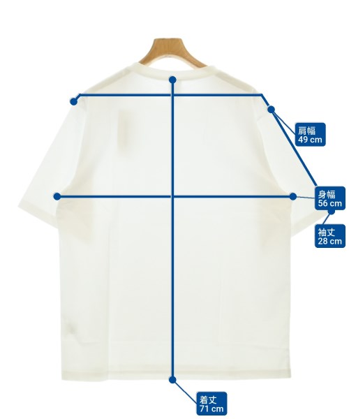 VAINL ARCHIVE（ヴァイナルアーカイブ）Tシャツ・カットソー 白 サイズ:L メンズ/2200685284049