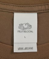 VAINL ARCHIVE（ヴァイナルアーカイブ）Tシャツ・カットソー 茶 サイズ:L メンズ/2200685284056