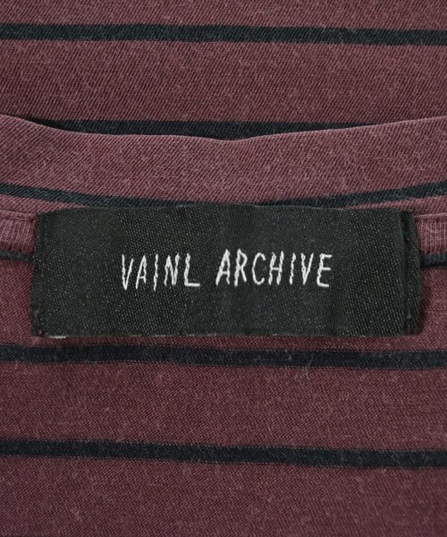 VAINL ARCHIVE（ヴァイナルアーカイブ）Tシャツ・カットソー 赤 サイズ:M メンズ/2200685452011