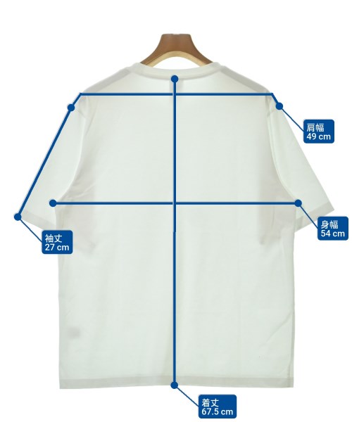 VAINL ARCHIVE（ヴァイナルアーカイブ）Tシャツ・カットソー 白 サイズ:M メンズ/2200685709092