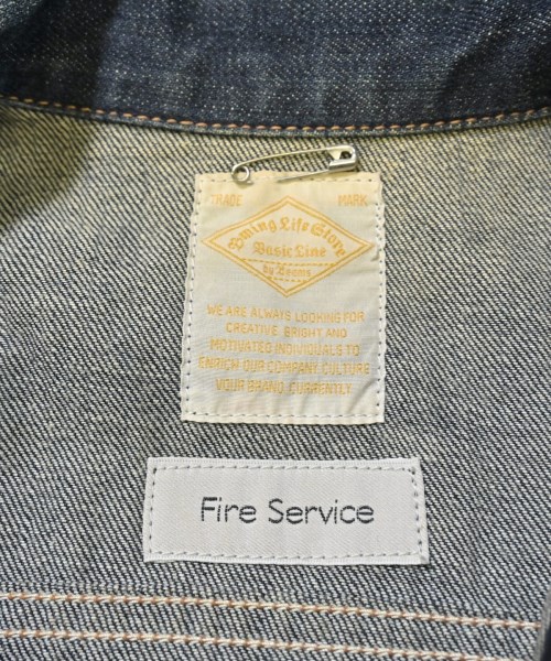 Fire Service（ファイヤーサービス）デニムジャケット 紺 サイズ:M レディース/2200617803010