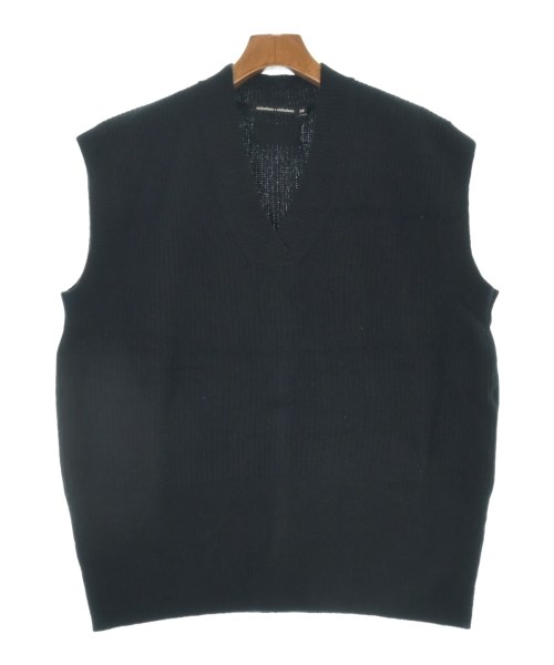 nicholson and nicholson(ニコルソンアンドニコルソン)ベスト 黒 サイズ:38(M位)/2200643692039