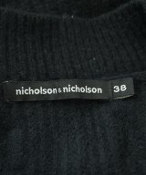 nicholson and nicholson（ニコルソンアンドニコルソン）ベスト 黒 サイズ:38(M位) レディース/2200643692039