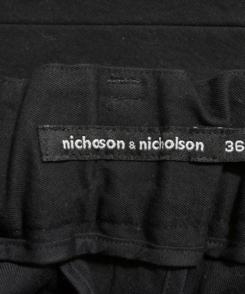 nicholson and nicholson（ニコルソンアンドニコルソン）その他 黒 サイズ:36(S位) レディース/2200619564018