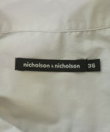 nicholson and nicholson（ニコルソンアンドニコルソン）カジュアルシャツ グレー サイズ:36(S位) レディース/2200611216052