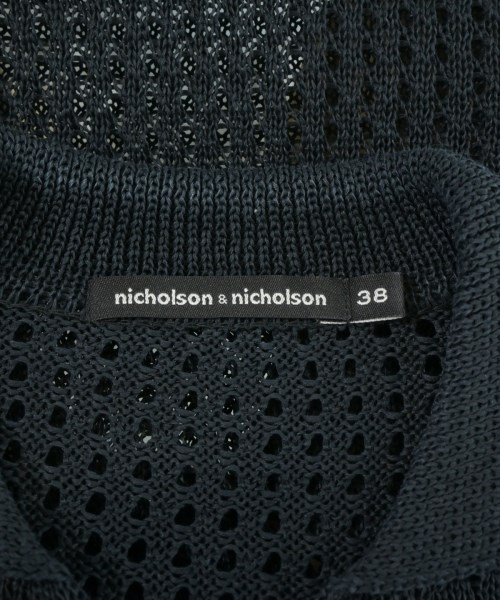 nicholson and nicholson（ニコルソンアンドニコルソン）ニット・セーター 紺 サイズ:38(M位) レディース/2200694185023