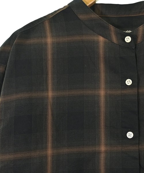nicholson and nicholson（ニコルソンアンドニコルソン）カジュアルシャツ 黒 サイズ:38(M位) レディース/2200659112040