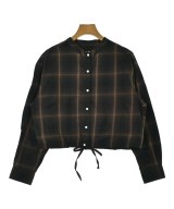 nicholson and nicholson（ニコルソンアンドニコルソン）カジュアルシャツ 黒 サイズ:38(M位) レディース/2200659112040