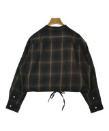 nicholson and nicholson（ニコルソンアンドニコルソン）カジュアルシャツ 黒 サイズ:38(M位) レディース/2200659112040