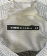 nicholson and nicholson（ニコルソンアンドニコルソン）カジュアルシャツ グレー サイズ:38(M位) レディース/2200716527015