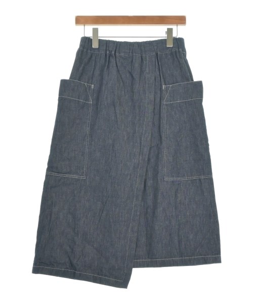 nicholson and nicholson(ニコルソンアンドニコルソン)ロング・マキシ丈スカート 紺 サイズ:38(M位)/2200647709030