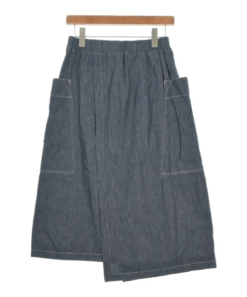 nicholson and nicholson（ニコルソンアンドニコルソン）ロング・マキシ丈スカート 紺 サイズ:38(M位) レディース/2200647709030