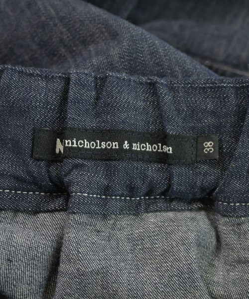 nicholson and nicholson（ニコルソンアンドニコルソン）ロング・マキシ丈スカート 紺 サイズ:38(M位) レディース/2200647709030