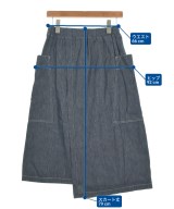 nicholson and nicholson（ニコルソンアンドニコルソン）ロング・マキシ丈スカート 紺 サイズ:38(M位) レディース/2200647709030