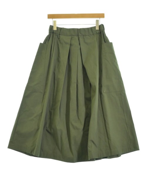 nicholson and nicholson（ニコルソンアンドニコルソン）ロング・マキシ丈スカート カーキ サイズ:38(M位) レディース/2200663558094